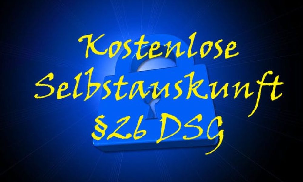 Kostenlose Selbstauskunft zur Bonitätsprüfung